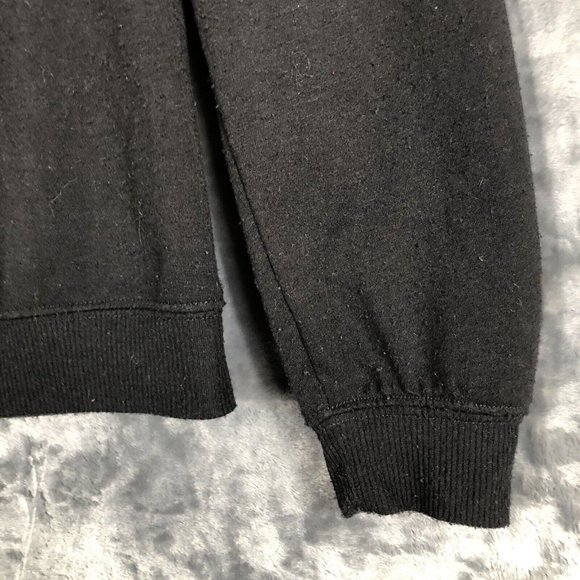 MIKEN Flow Sweatshirt Women’s Sweater Black She Is Strong Size Small - Picture 4 of 12